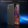 Armored szénszál mintájú TPU tok SAMSUNG GALAXY XCOVER PRO fekete thumbnail