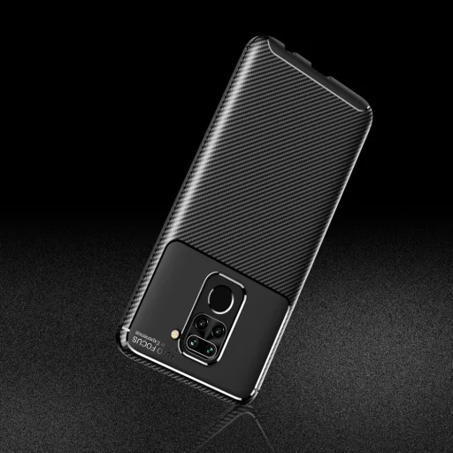 Armored szénszál mintájú TPU tok XIAOMI REDMI NOTE 9 fekete - 13
