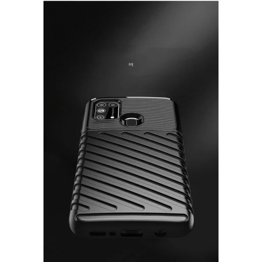 Thunder fokozott védelmet biztosító flexibilis TPU tok HUAWEI P SMART 2021 fekete - 7