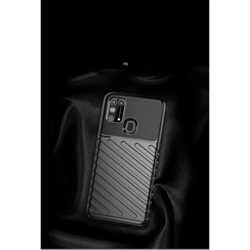 Thunder fokozott védelmet biztosító flexibilis TPU tok HUAWEI P SMART 2021 fekete - 5