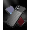 iPhone 12/ 12 Pro Thunder fokozott védelmet biztosító flexibilis TPU tok fekete thumbnail