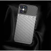 iPhone 12/ 12 Pro Thunder fokozott védelmet biztosító flexibilis TPU tok fekete thumbnail