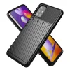 Thunder fokozott védelmet biztosító flexibilis TPU tok SAMSUNG GALAXY M31s fekete thumbnail