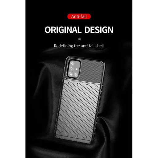 Thunder fokozott védelmet biztosító flexibilis TPU tok SAMSUNG GALAXY M31s fekete - 3