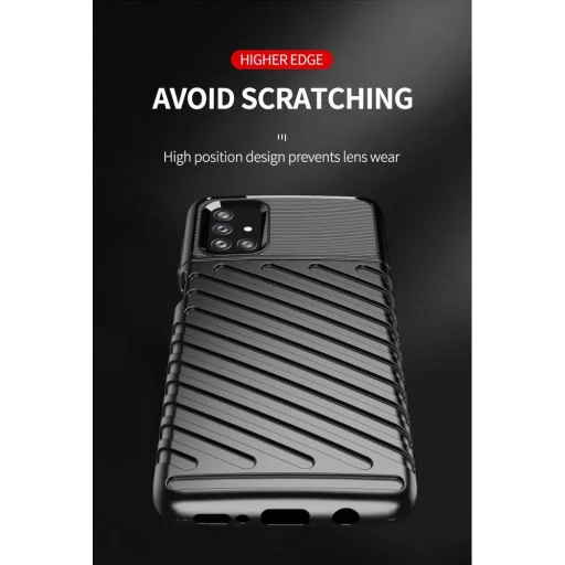 Thunder fokozott védelmet biztosító flexibilis TPU tok SAMSUNG GALAXY M31s fekete - 7