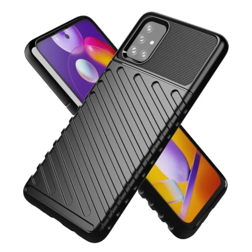 Thunder fokozott védelmet biztosító flexibilis TPU tok SAMSUNG GALAXY M31s fekete - 4