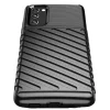 Samsung Galaxy S20 FE Thunder fokozott védelmet biztosító flexibilis TPU tok fekete thumbnail