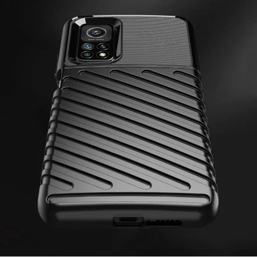 Thunder fokozott védelmet biztosító flexibilis TPU tok XIAOMI MI 10T / 10T PRO fekete - 6