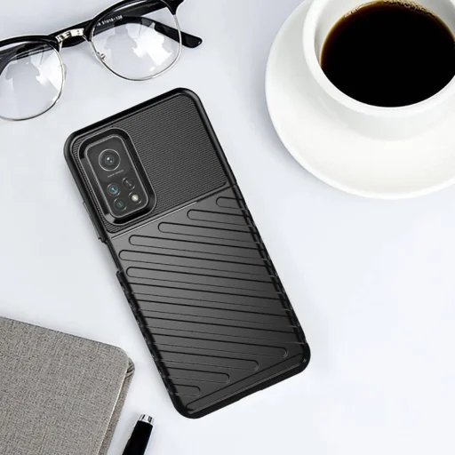 Thunder fokozott védelmet biztosító flexibilis TPU tok XIAOMI MI 10T / 10T PRO fekete - 11