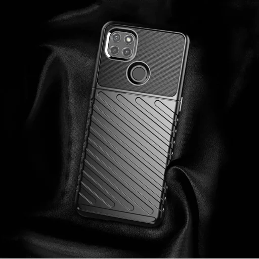 Thunder fokozott védelmet biztosító flexibilis TPU tok MOTOROLA MOTO G9 POWER fekete - 7