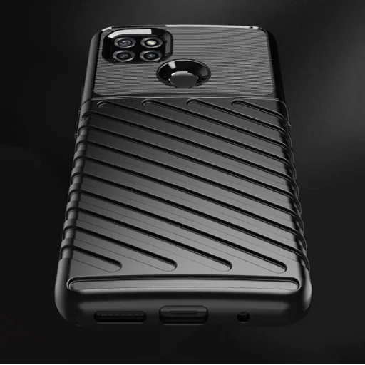 Thunder fokozott védelmet biztosító flexibilis TPU tok MOTOROLA MOTO G9 POWER fekete - 9