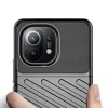 Thunder fokozott védelmet biztosító flexibilis TPU tok XIAOMI MI 11 fekete thumbnail