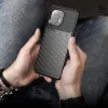 Thunder fokozott védelmet biztosító flexibilis TPU tok XIAOMI MI 11 fekete thumbnail