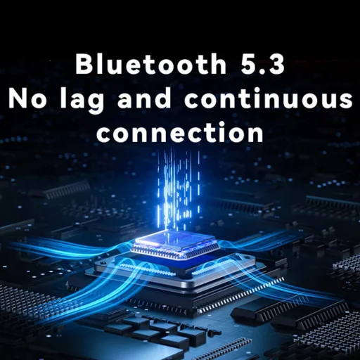 Yesido - Vezeték nélküli hangszóró (YSW22) - Bluetooth 5.3, TWS, RGB világítások, IPX6, FM rádió, TF, AUX, Type-C, 4500mAh, 30W - Fekete - 9