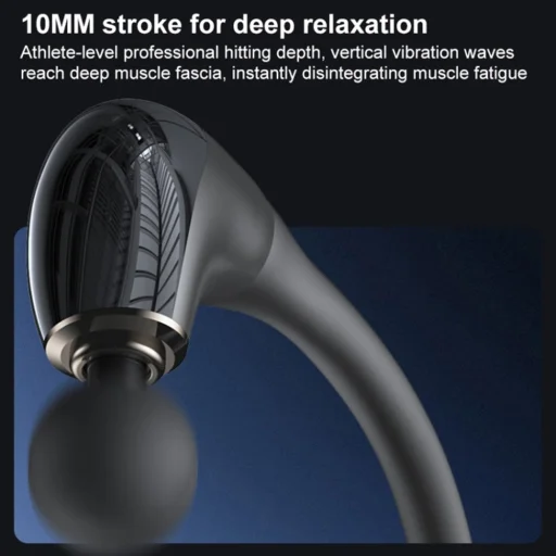 Yesido - Kézi hátmasszírozó (MG07) - USB, 15W, 1500mAh, 5 állítható intenzitási szint - Fekete - 7