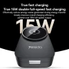 iPhone, Apple Watch, AirPods Fekete Yesido - Wireless Charging Station 3in1 (DS27), Mágneses, Összecsukható, Tartó, 15W thumbnail