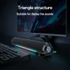 Yesido Vezeték nélküli hangszóró (YSW27) - Bluetooth 5.3, Audio System hang erősítő, RGB fények, TF, AUX, USB, 1200mAh - Fekete thumbnail