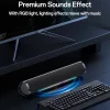 Yesido Vezeték nélküli hangszóró (YSW27) - Bluetooth 5.3, Audio System hang erősítő, RGB fények, TF, AUX, USB, 1200mAh - Fekete thumbnail