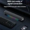 Yesido Vezeték nélküli hangszóró (YSW27) - Bluetooth 5.3, Audio System hang erősítő, RGB fények, TF, AUX, USB, 1200mAh - Fekete thumbnail