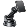 Yesido - Autós tartó (C263) - Mágneses, műszerfalra/szélvédőre, 360°, teleszkópos rögzítőkar, univerzális - Fekete thumbnail
