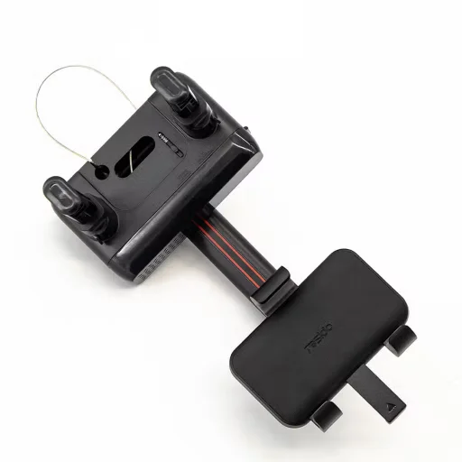 Autós tartó Yesido (C265) - Állítható több irányban, 360°-os forgatható, rugós csipesz, visszapillantó tükörhöz - Fekete - 6