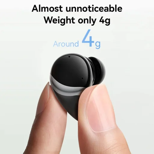 Yesido - Vezeték nélküli fülhallgató (TWS30) - ANC-vel, TWS, mikrofonnal, Bluetooth 5.3, fülbe helyezhető kialakítás, 300mAh - Fekete - 8