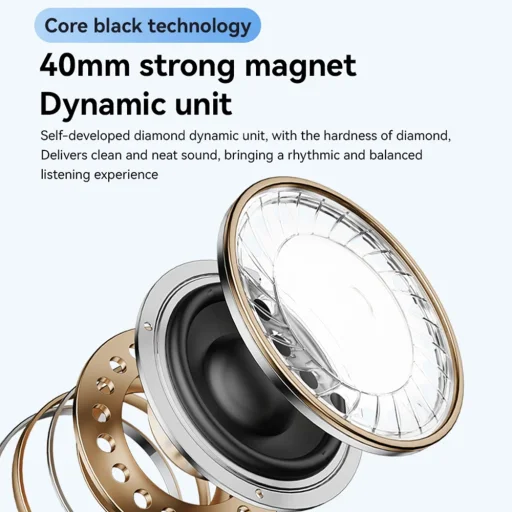 Yesido - Vezeték nélküli fülhallgató (TWS30) - ANC-vel, TWS, mikrofonnal, Bluetooth 5.3, fülbe helyezhető kialakítás, 300mAh - Fekete - 9