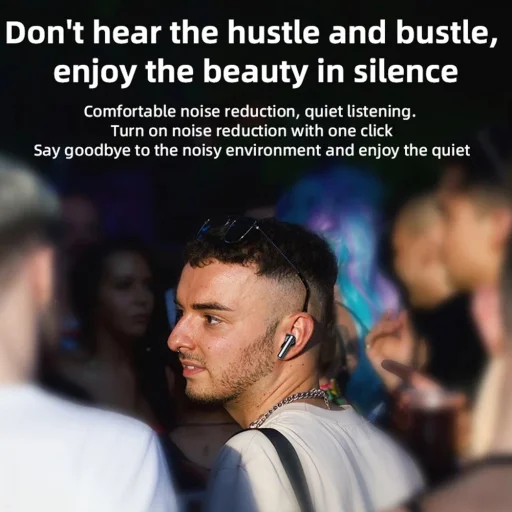 Yesido TWS23 Wireless Fülhallgató - Zajszűréssel, Érintésvezérléssel, Bluetooth V5.3, Fülbe helyezhető kialakítással, 300mAh - Fekete - 11