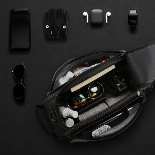 Wozinsky Kerékpár Táska Vállpánttal 13L Fekete - 10