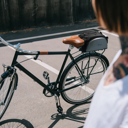 Wozinsky Kerékpár Táska Vállpánttal 13L Fekete - 5