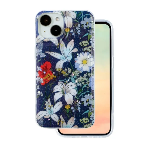 iPhone 11 Glow Glam kék tok - 1