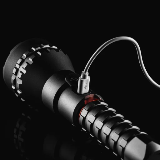 NEBO NEB-FLT-1008-G Luxtreme zseblámpa, keresőlámpa, 500 lm, 900 m, 4 funkció, IP66, 4000 mAh - 3