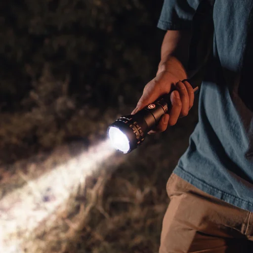 NEBO NEB-FLT-1008-G Luxtreme zseblámpa, keresőlámpa, 500 lm, 900 m, 4 funkció, IP66, 4000 mAh - 5