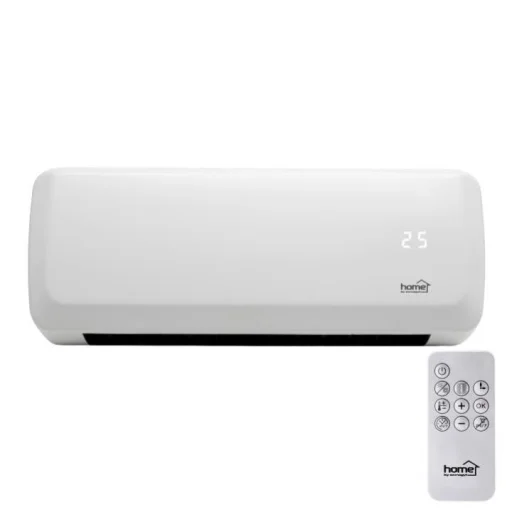 HOME FKFATLANTA fali elektromos ventilátoros fűtőtest, max. 2000 W, 2 fokozat, termosztát, heti program, távirányító - 1