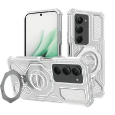 Xiaomi Redmi 15 4G / Redmi 15 5G Fehér Átlátszó Techsuit Carbon Shield PRO tok