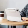 iPad 10 (2022) 10.9 / 11 (2025) ESR - Rebound Magnetic Keyboard - fehér színben tok billentyűzettel thumbnail