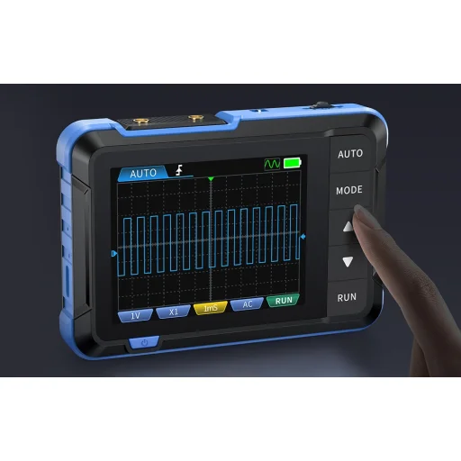 FNIRSI DSO153 hordozható mini 2 az 1-ben oszcilloszkóp jelgenerátor - 6