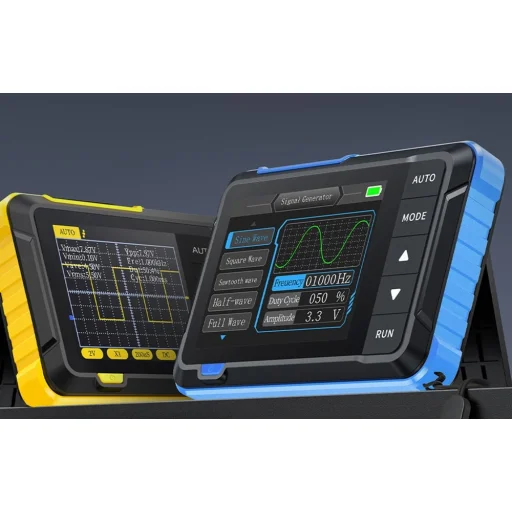FNIRSI DSO153 hordozható mini 2 az 1-ben oszcilloszkóp jelgenerátor - 7