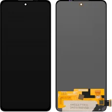 LCD kijelző modul MP Xiaomi Redmi Note 14 5G-hez, keret nélkül, utángyártott, fekete