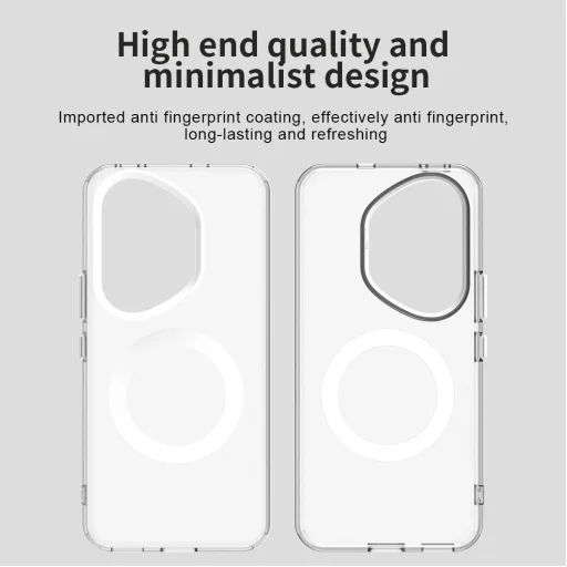 Honor 400 Pro Magsafe kompatibilis hibrid Candy tok – fehér (160,8 mm Global verzió) - 6