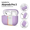 Apple AirPods Pro 3 Tech-protect Szilikon levendula tok thumbnail
