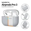 Apple AirPods Pro 3 Tech-protect Silicone tok Szürke Kréta thumbnail