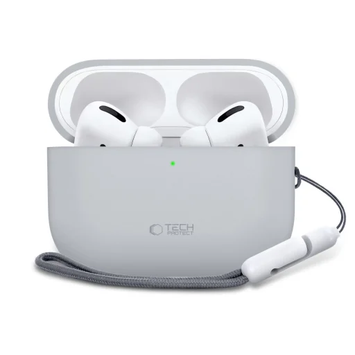 Apple AirPods Pro 3 Tech-protect Silicone tok Szürke Kréta - 2
