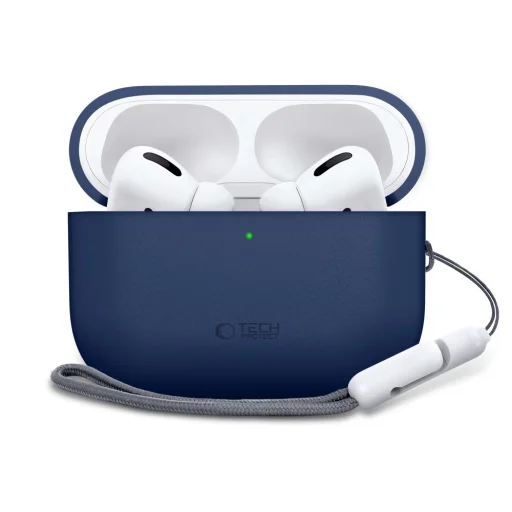 Apple AirPods Pro 3 Tech-protect szilikon tok, sötétkék - 2