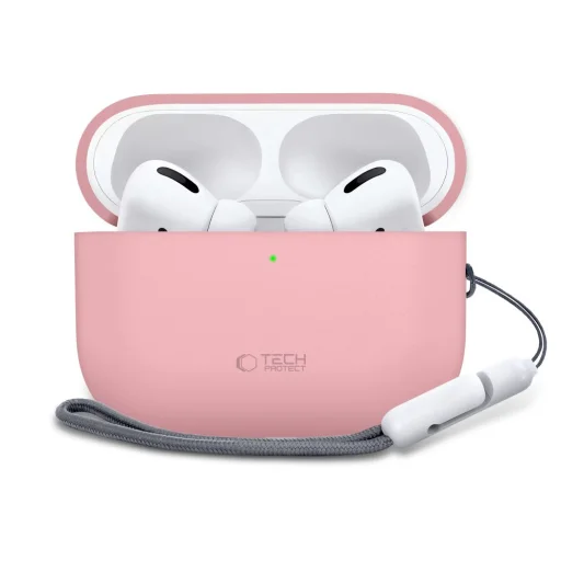 Apple AirPods Pro 3 Tech-Protect szilikon tok poros rózsaszín - 2