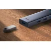 Baseus UltraJoy 4 az 1-ben Hub USB-A+4xUSB 3.0 (szürke) thumbnail