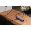 Baseus UltraJoy 6 az 1-ben USB-C Hub, HDMI 4K@30Hz, 3xUSB 3.0, PD, RJ45 (szürke) thumbnail