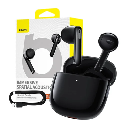 Baseus Bowie WX5 TWS Fülhallgató (fekete) - 9