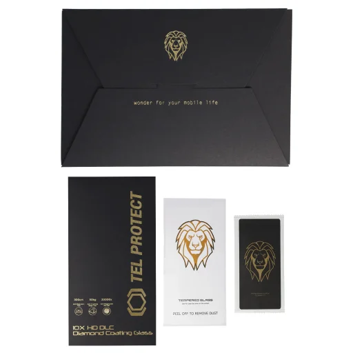 Edzett üveg Tel Protect 10X HD DLC gyémánt bevonattal iPhone 16 Pro Max üvegfólia - 4