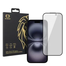 Edzett üveg Tel Protect 10X Privacy DLC Diamond Coating iPhone 16 üvegfólia